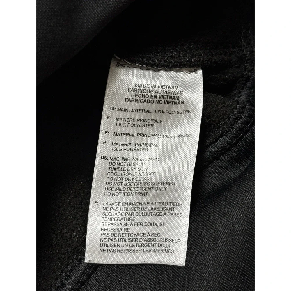 Adidas ClimaWarm Full Zip Hoodie Jacket Men's Medium Black Gray Fleece Athletic